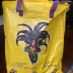 Mardi Gras bags.